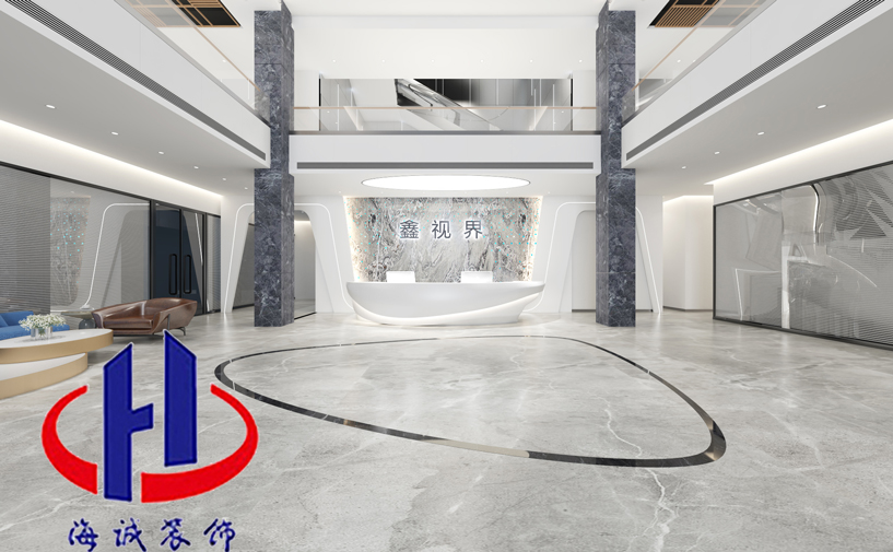 深圳鑫視界電子科技13000平廠(chǎng)房裝修